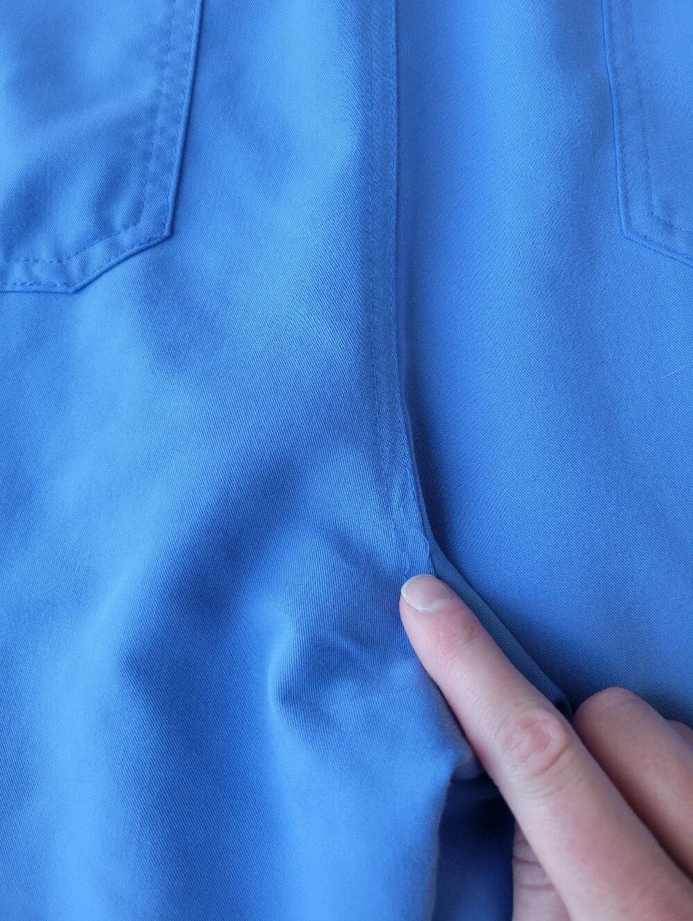 Figs Scrub Set Mens Chisec Top Cairo Cargo Pants Ceil Blue M/L